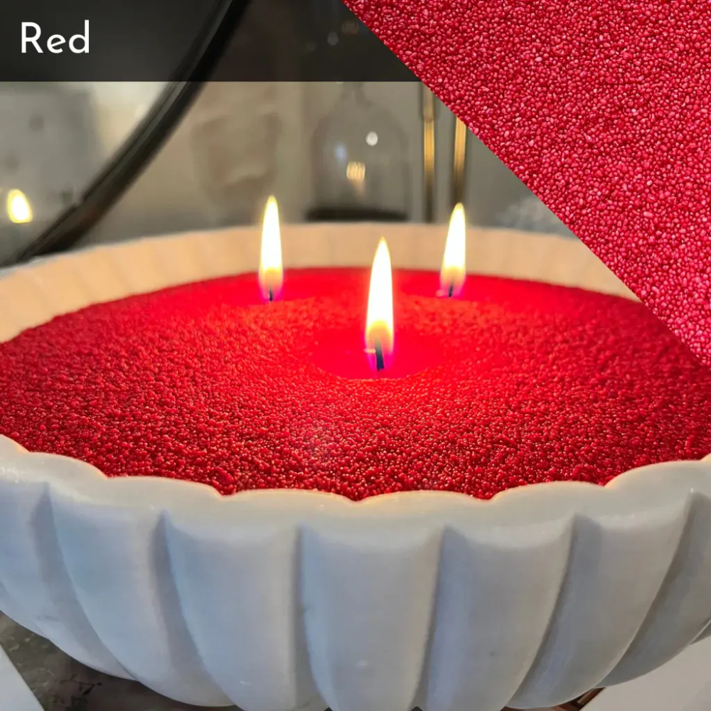 Vela de Arena Roja