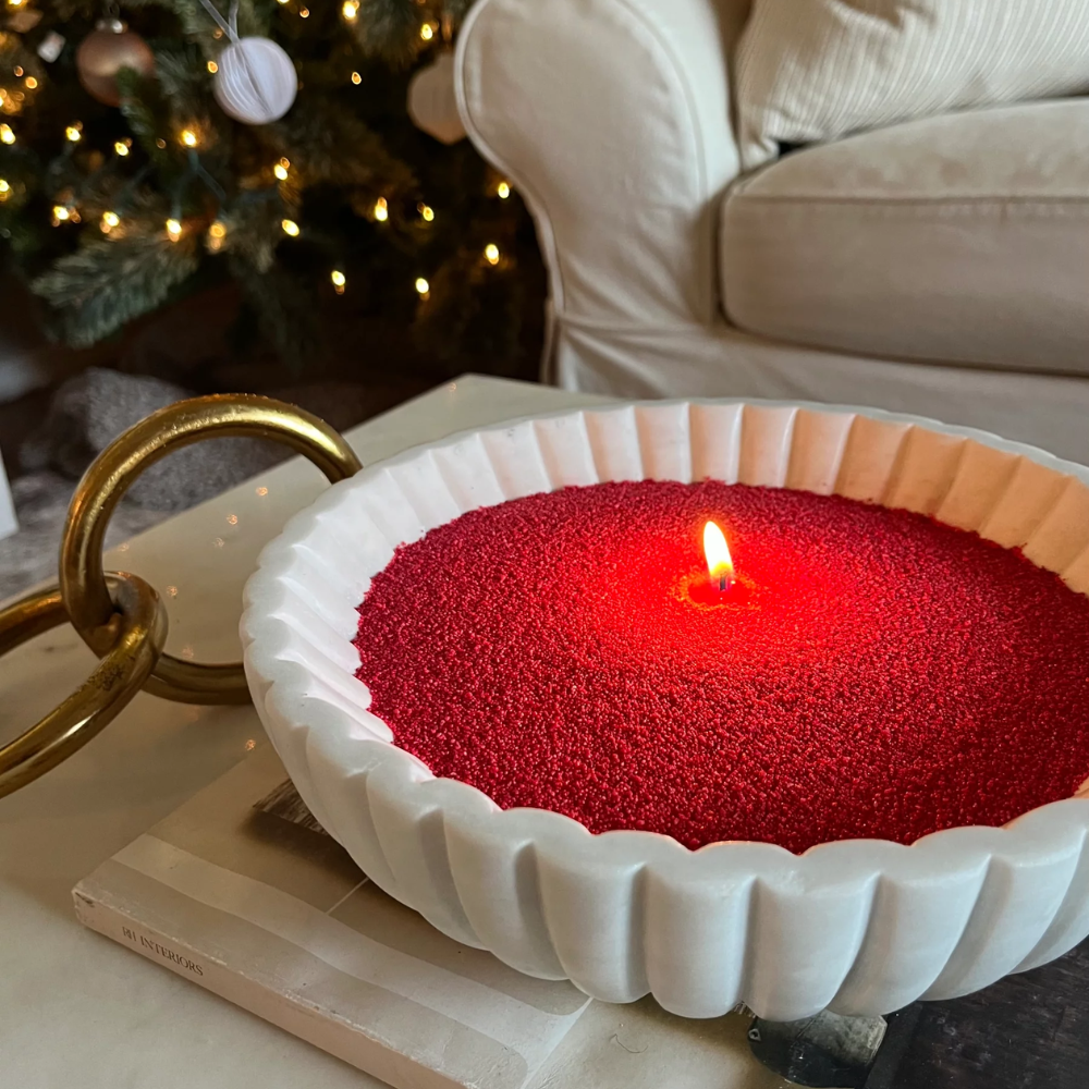 Vela de Arena Roja