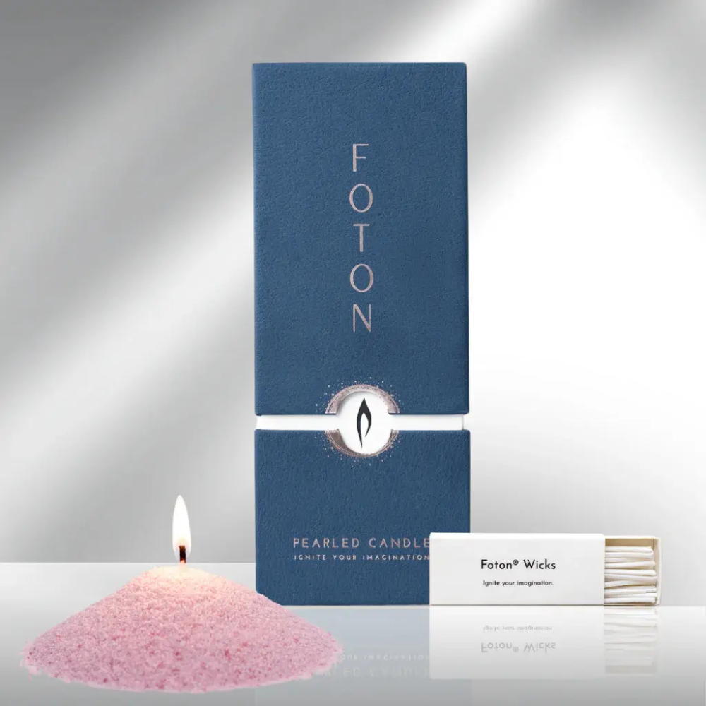 Vela de Arena Rosa Bebé Baby Pink