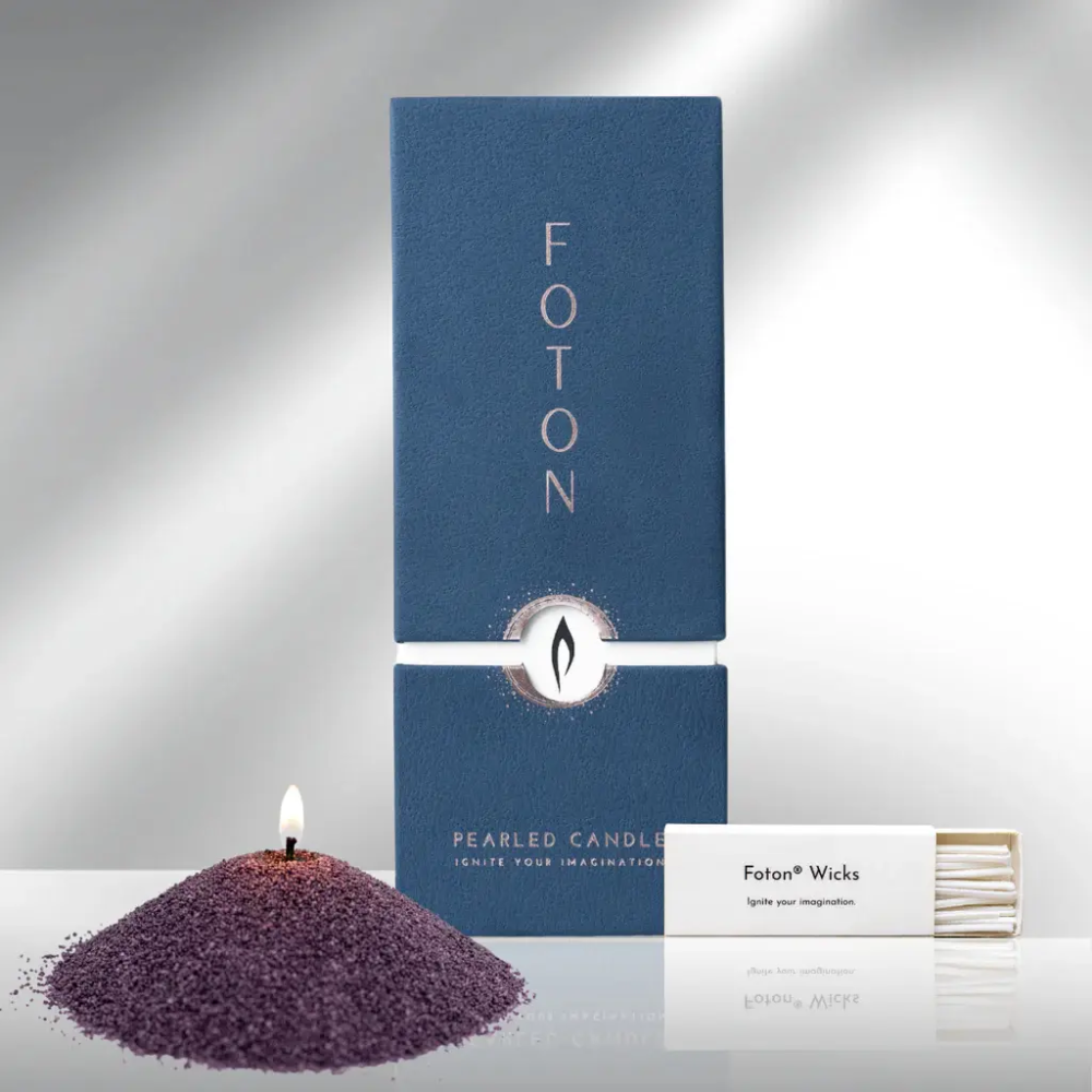 Vela de Arena Lila Amethyst