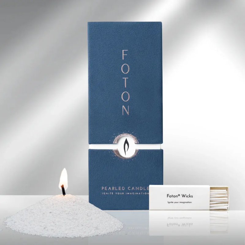 Vela de Arena Blanca Scent Free