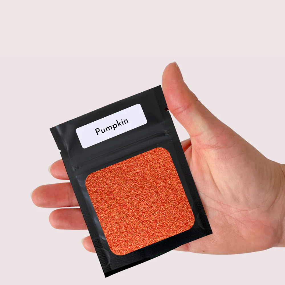 Vela de Arena Naranja Pumpkin
