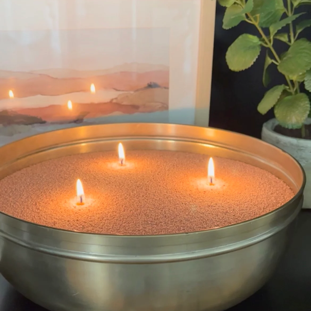 Vela de Arena Peach Perfect